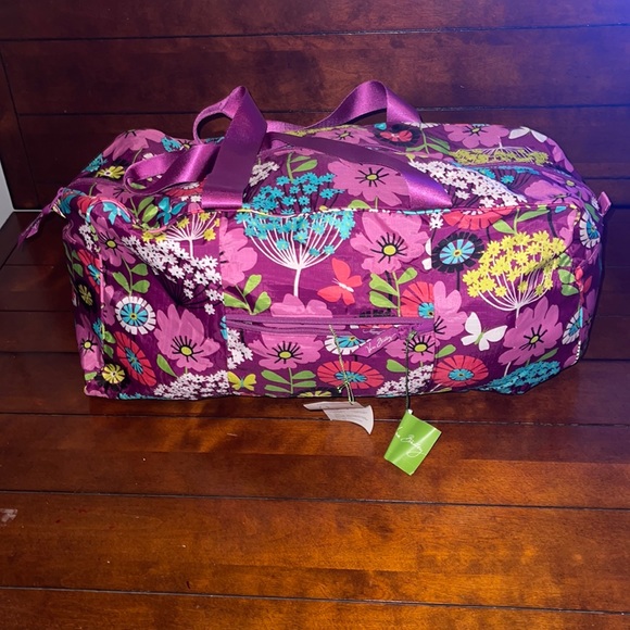 Vera Bradley Bags Vera Bradley Collapsible Duffel Flutterby Poshmark